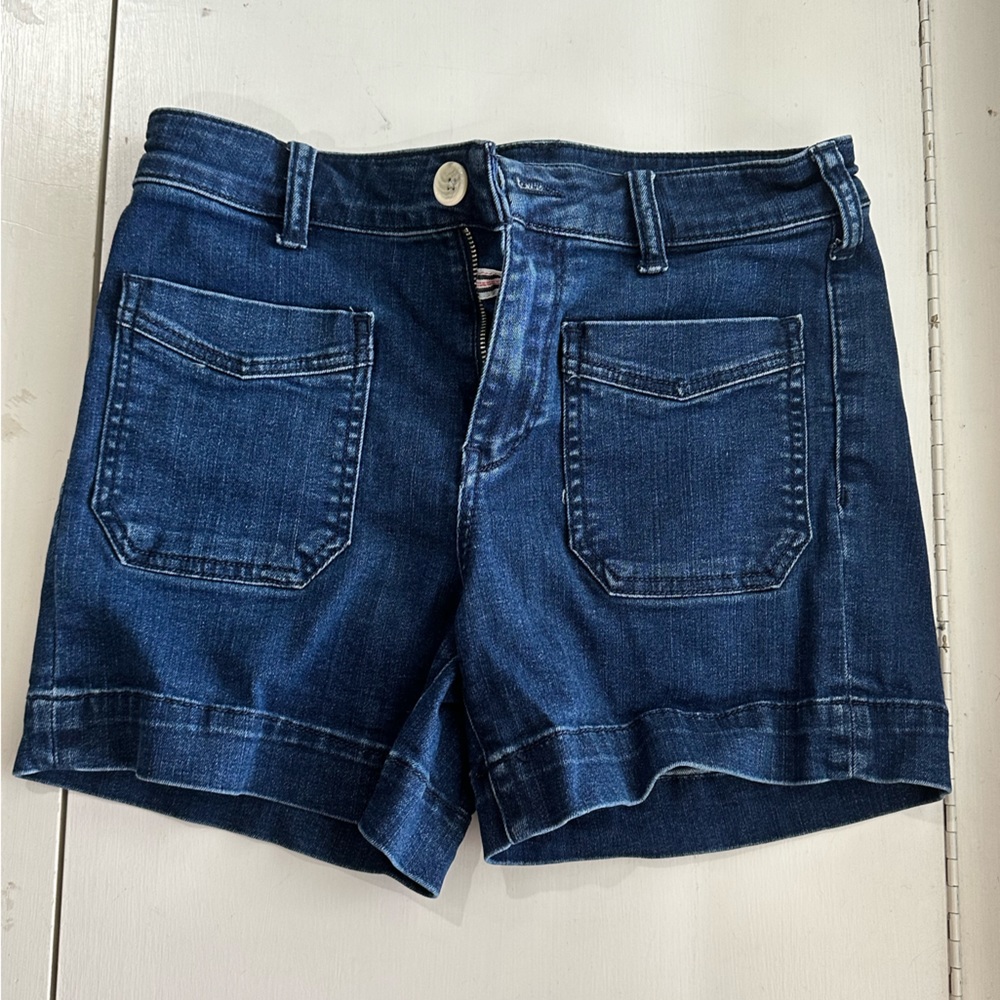 Free people denim shorts